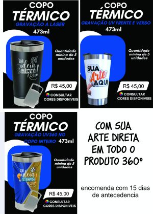 05 Copos térmico inox 473