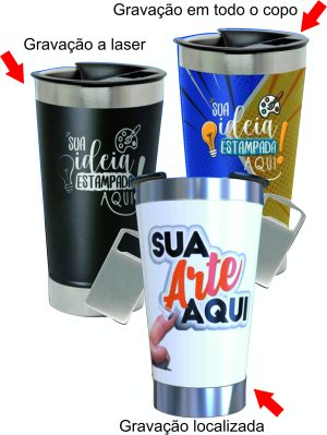 05 Copos térmico inox 473