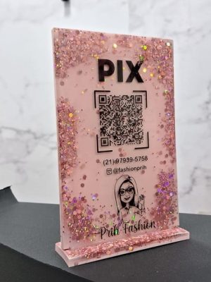 QUADRO PLACA 7,5x11 COM SUA ARTE